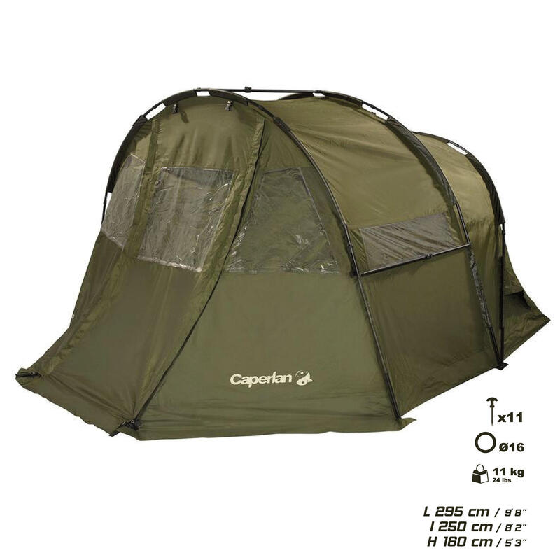 Reconditionné - Bivvy pêche de la carpe TANKER FRONTVIEW - Très bon