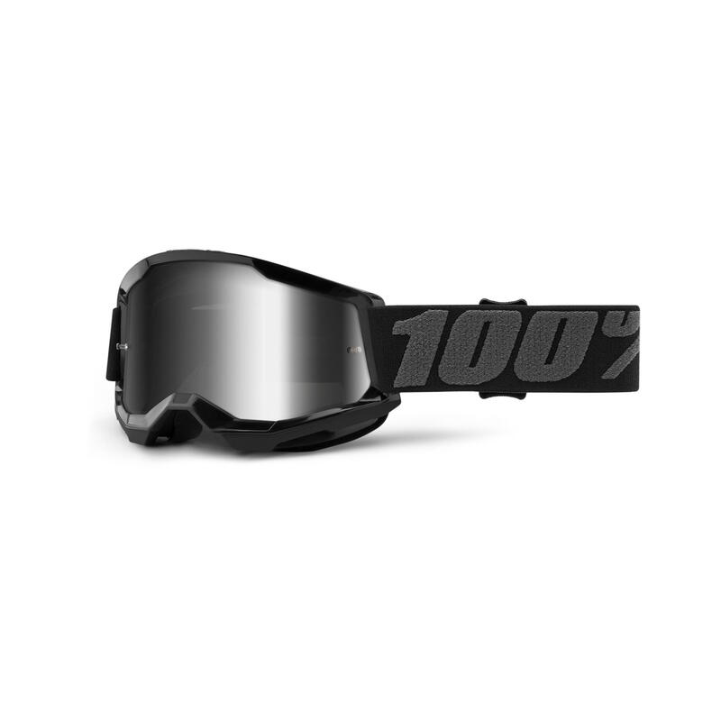 100% Youth Goggles MTB Strata 2 with Mirror Lens