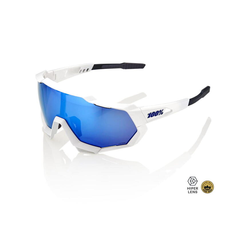 Speedtrap - Objectif miroir / Hiper Lens HD multicouche - Blanc mat