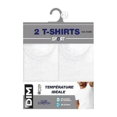 Set van 2 t-shirts met ronde hals dim regul'activ sport
