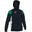 Chaqueta con capucha Hombre Joma Crew iii negro verde blanco