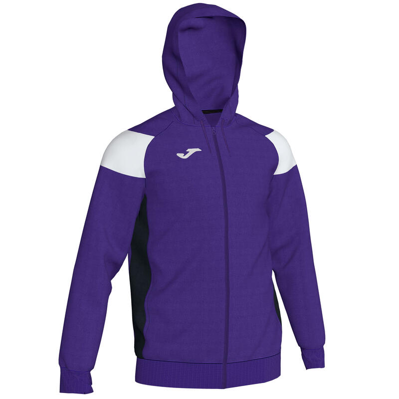 Veste à capuche Garçon Joma Crew iii violet blanc