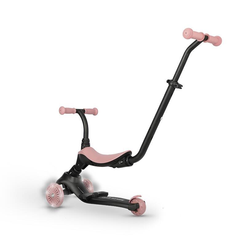 Trottinette Qplay Sema Evo 3-en-1 Rose Corail 5/6