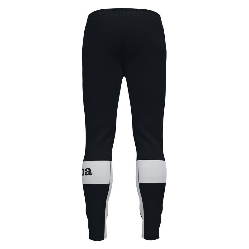 Pantaloni Joma Fredoom, negru/Alb, S