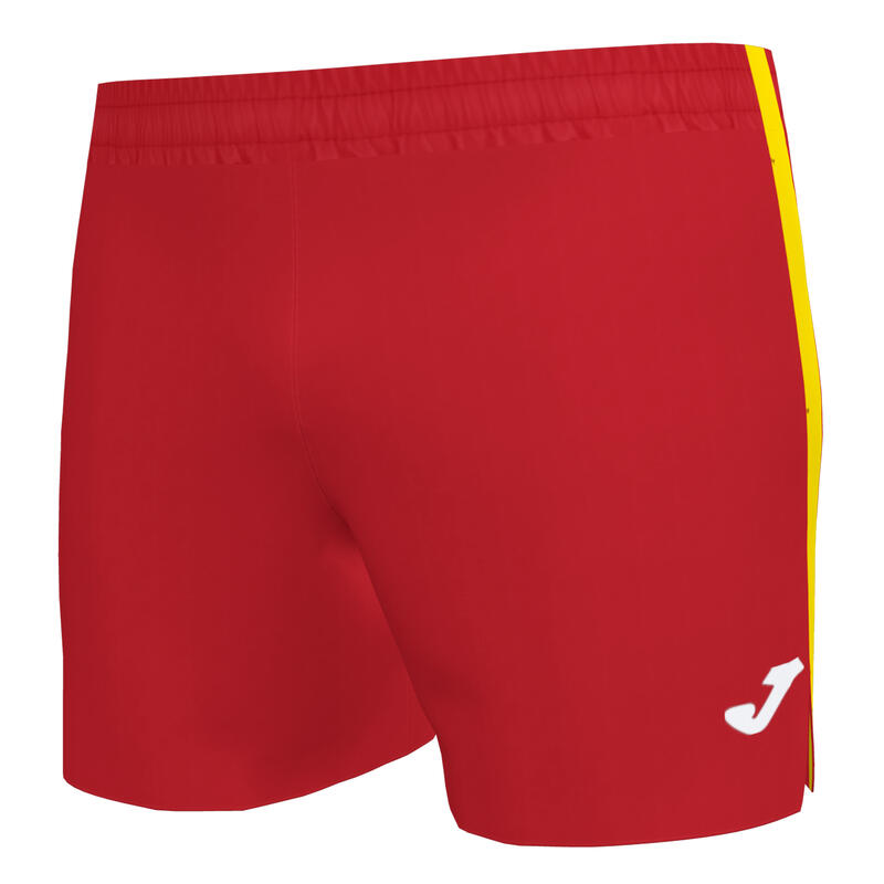 Calções de corrida Homem Joma Elite vii vermelho amarelo