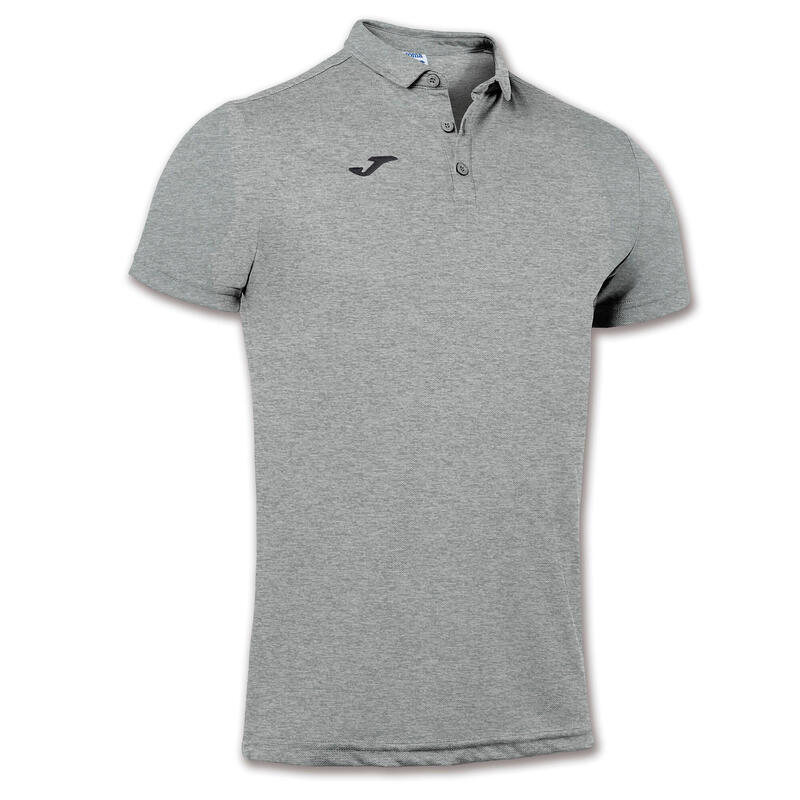 Polo manches courtes Homme Joma Hobby gris melange