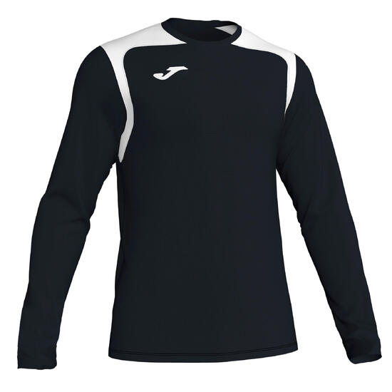 Joma Champion V Trikot Langarm Kinder - Schwarz/Weiß