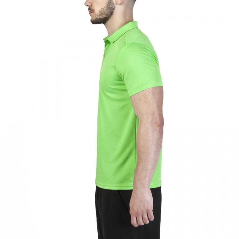 Polo manches courtes Homme Joma Hobby vert fluo