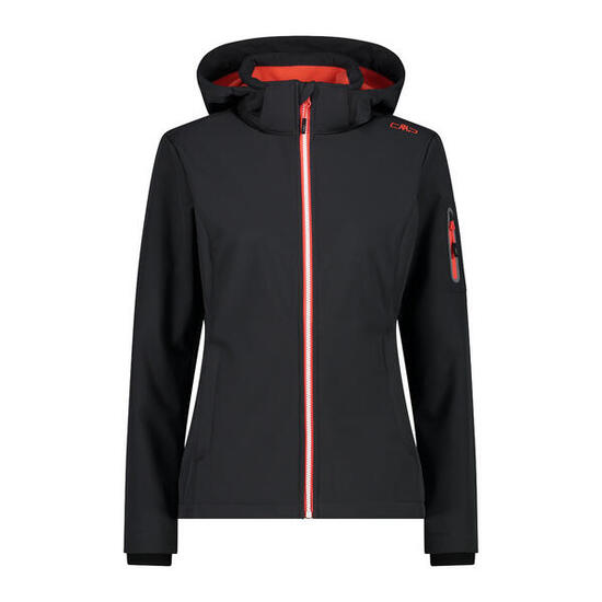 CMP Damen Softshelljacke Woman Jacket Zip Hood 39A5006