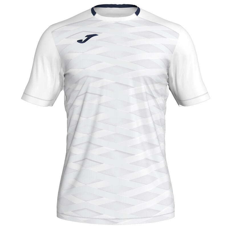 Maillot manches courtes rugby Homme Joma Myskin academy blanc