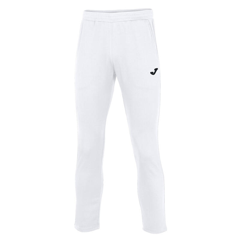 Pantalón Largo Fútbol Hombre Joma Cannes III Blanco