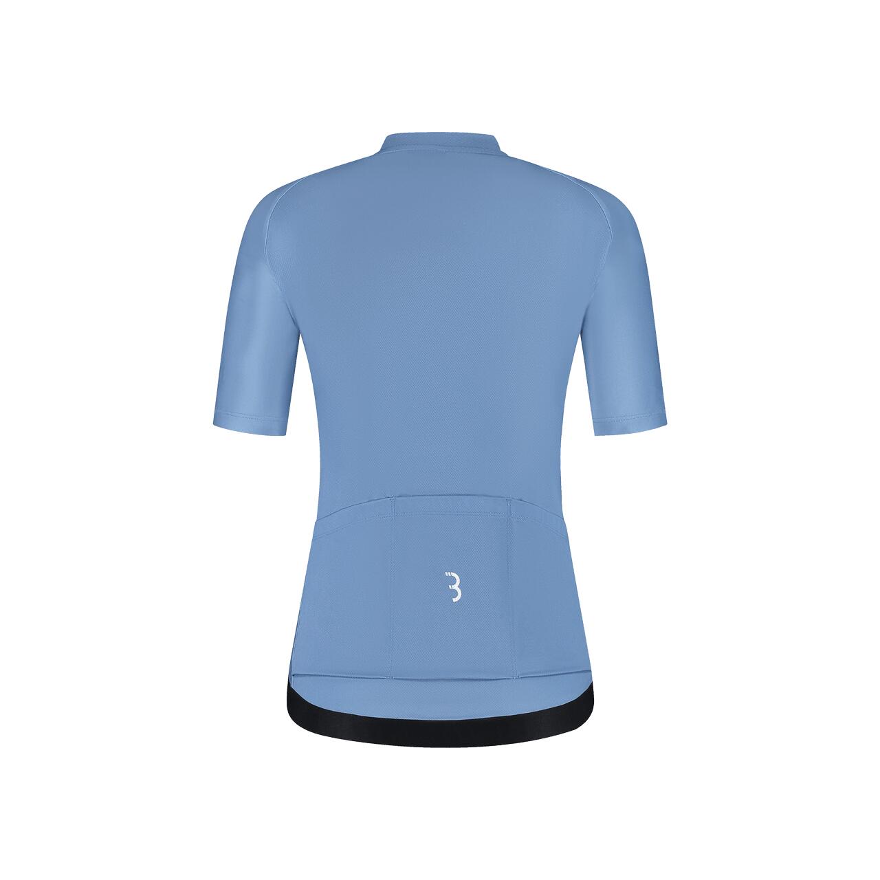 Nachhaltiges und komfortables Damen-Radtrikot DonnaFit R Medium SteinBlau 2/2