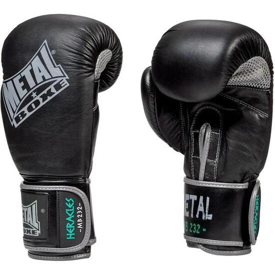 Gants de boxe cuir Metal Boxe heracles