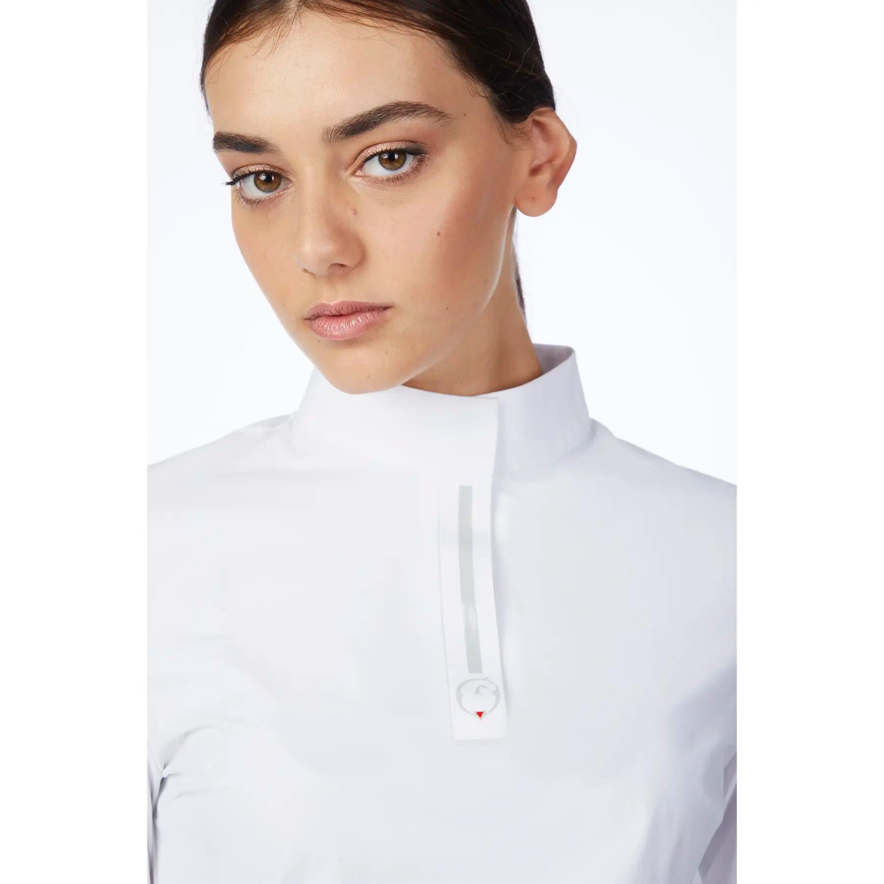 Camicia da concorso equestre a maniche lunghe da donna Vestrum Markab 5/5