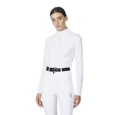 Camicia da concorso equestre a maniche lunghe da donna Vestrum Markab