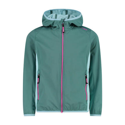 CMP Mädchen Softshelljacke Girl Jacket Fix Hood 39A5115