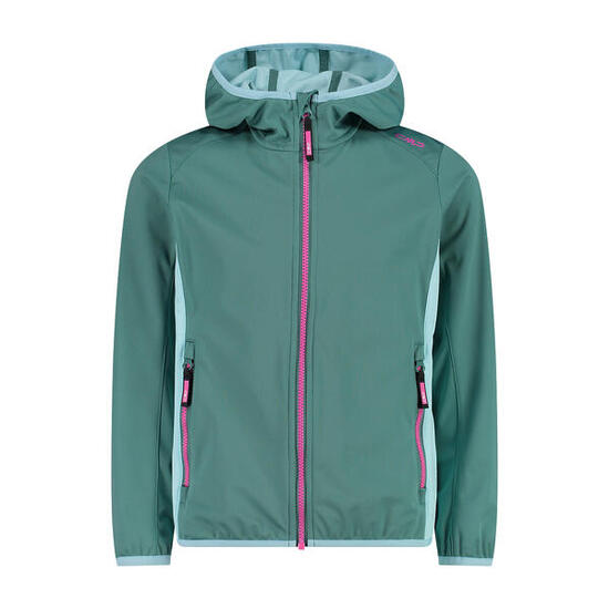 CMP Mädchen Softshelljacke Girl Jacket Fix Hood 39A5115