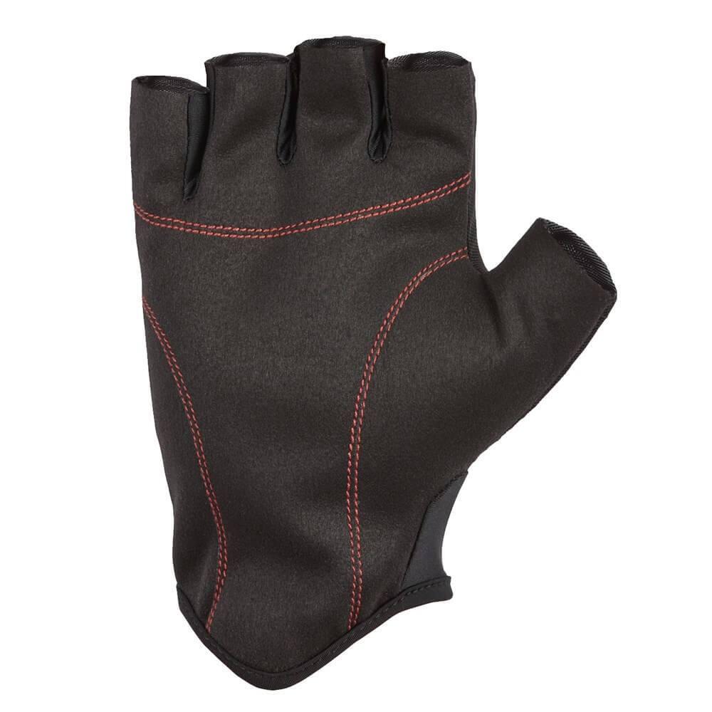 Adidas Mens Half Finger Essential Gym Gloves, Red 2/5