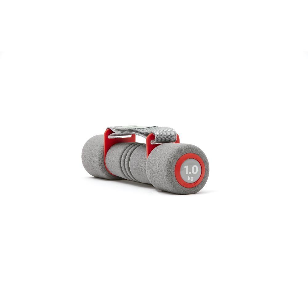 Reebok Softgrip Dumbbell Weights - 1kg, Red 3/5
