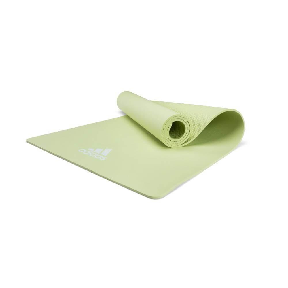 Adidas 8mm Yoga Exercise Mat - Aero Green 1/5