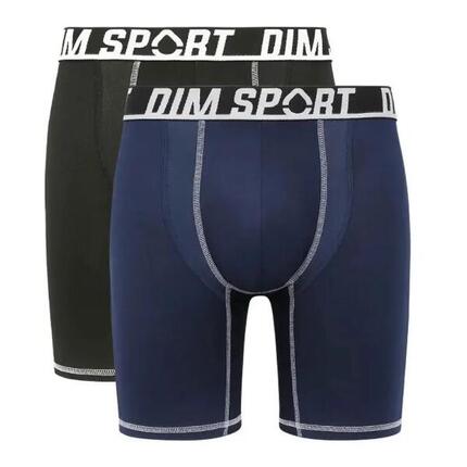 Lot de 2 Boxer Longs DIM Microfibre Sport