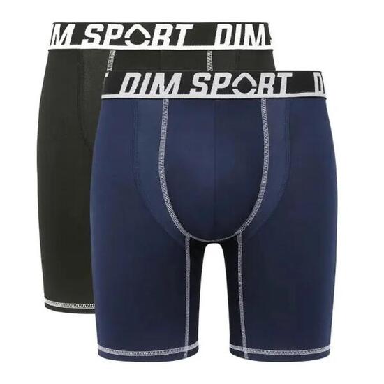 Lot de 2 Boxer Longs DIM Microfibre Sport