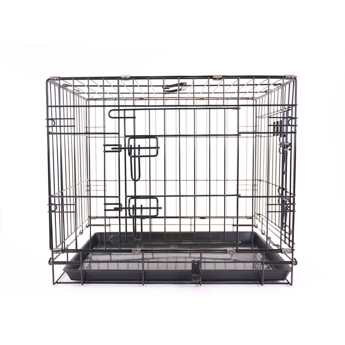 Cage de transport pour chien et chat en métal 2 portes Martin Sellier 3/6