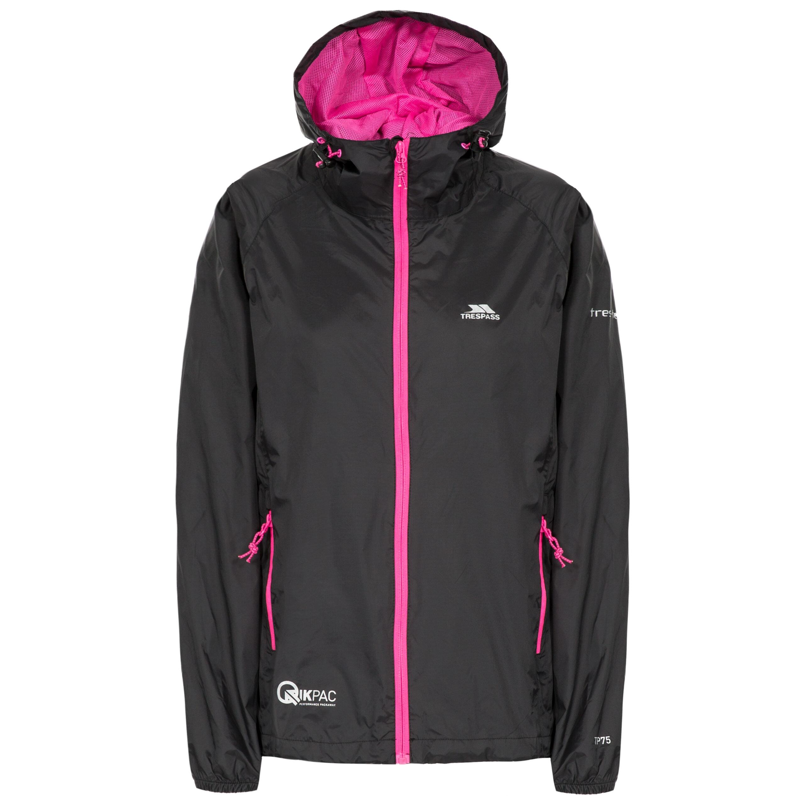 Trespass Qikpac Femeie Jkt Negru