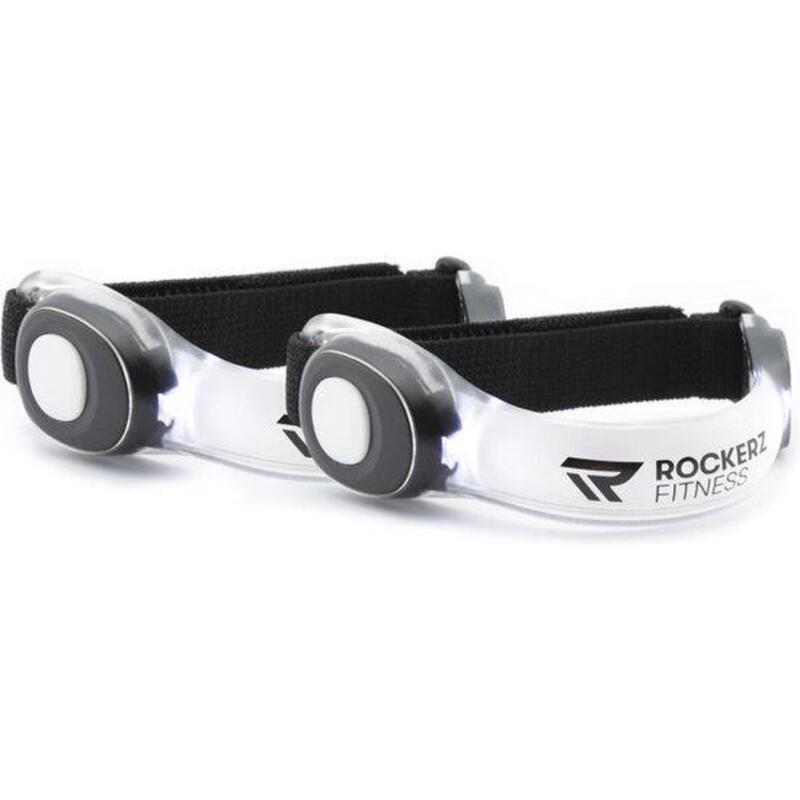 Hardloop verlichting - Hardloop lampjes - LED - Wit - Voor om je armen