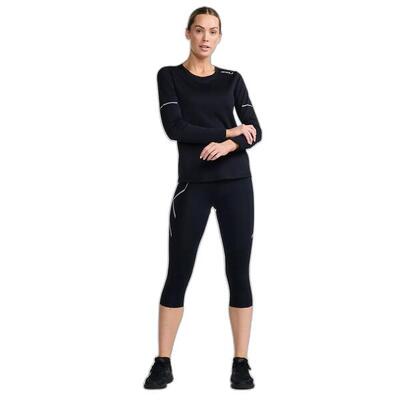 Dames-t-shirt met lange mouwen 2xu aero