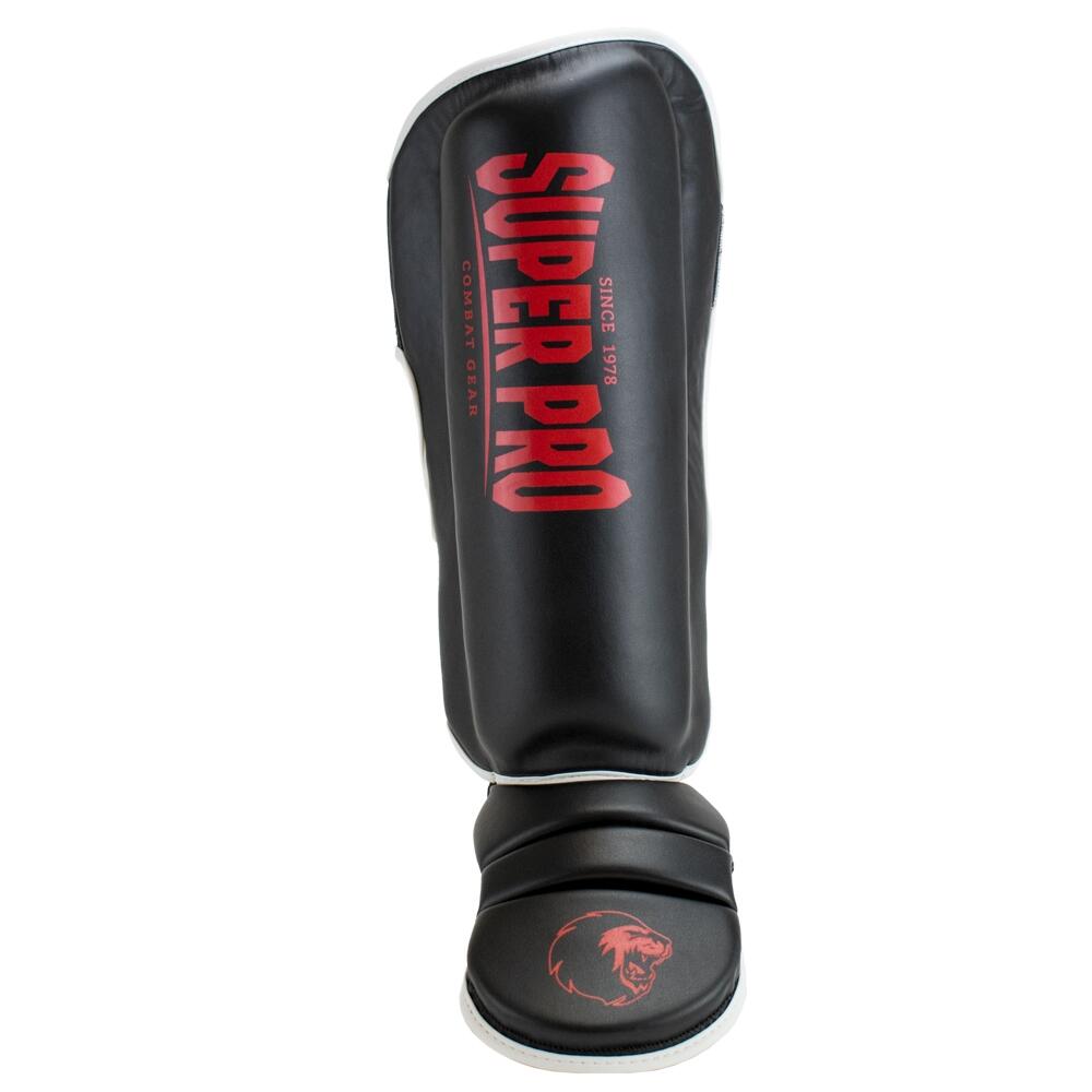 Protège-tibias « Protector » XL Noir-rouge Unisexe 3/5