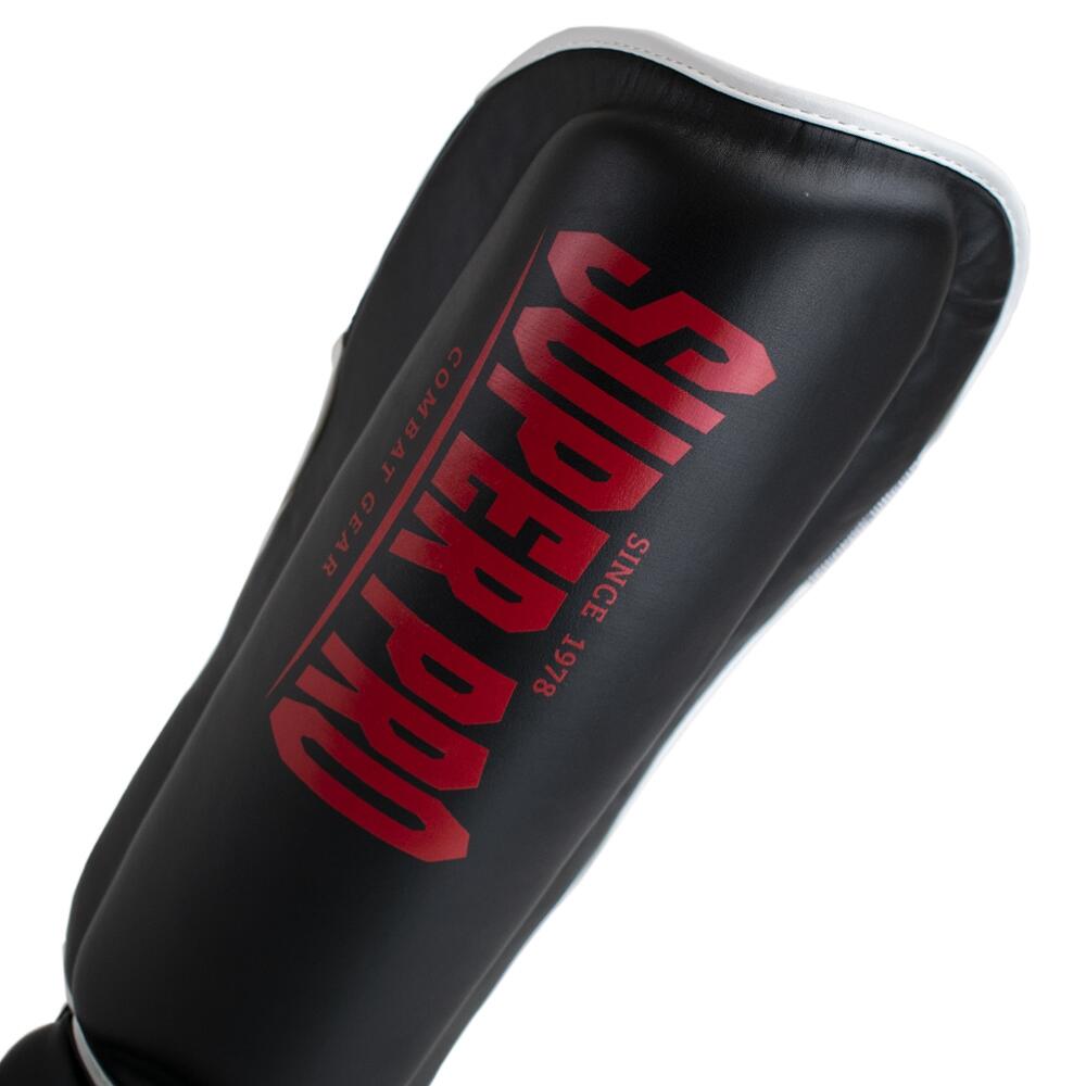 Protège-tibias « Protector » XL Noir-rouge Unisexe 4/5