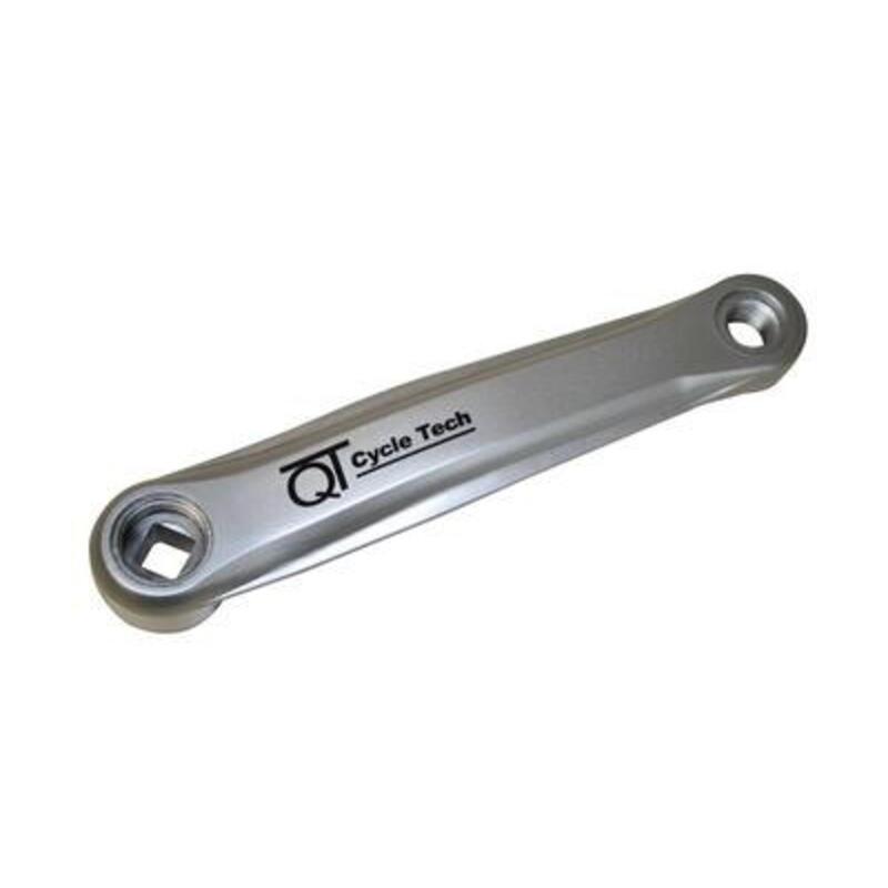 Qtcycletech Qt cycle tech crank links staal / kunstof grijs 170 mm 0702793