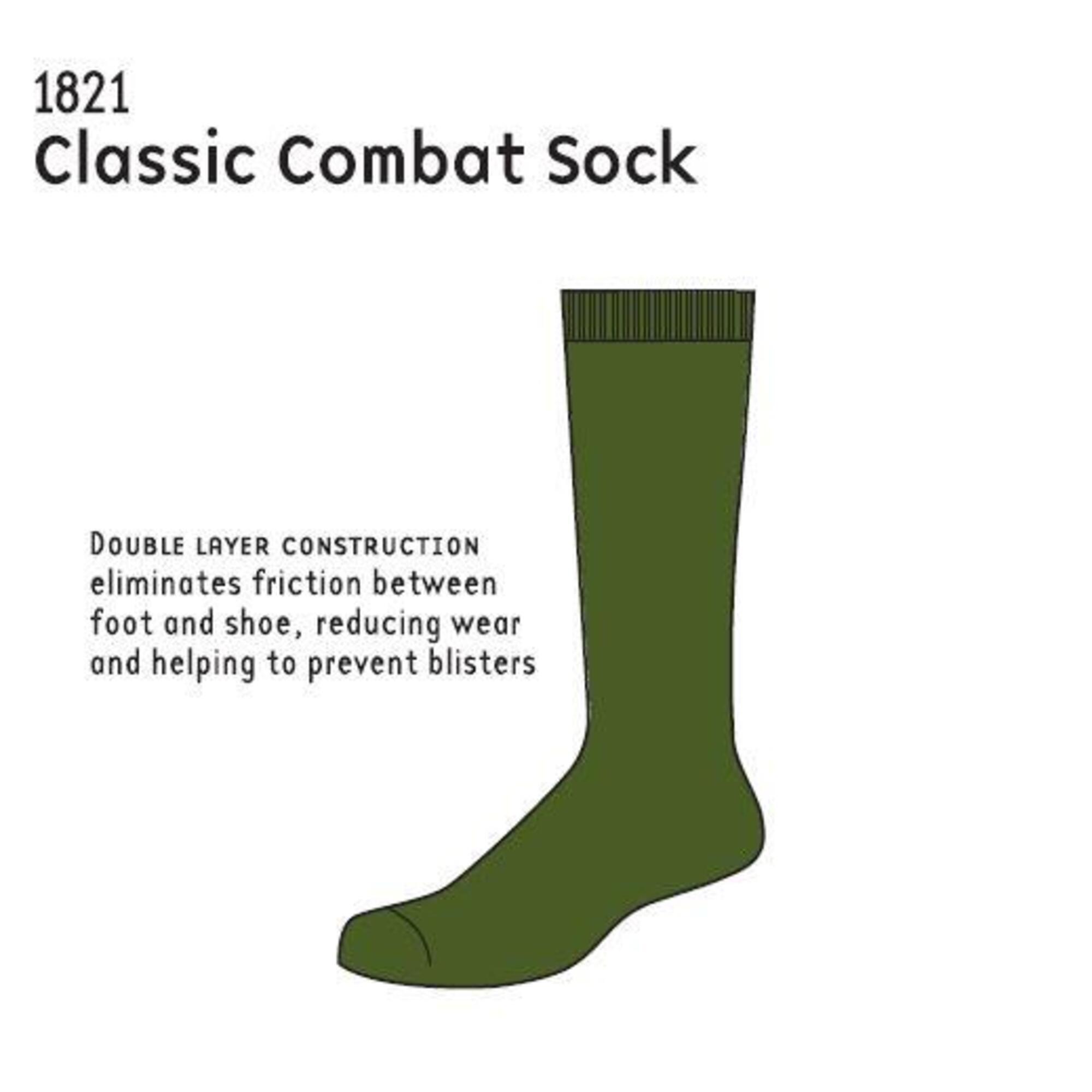 1000 Mile 1821 Double Layer Classic Combat Sock 2/2