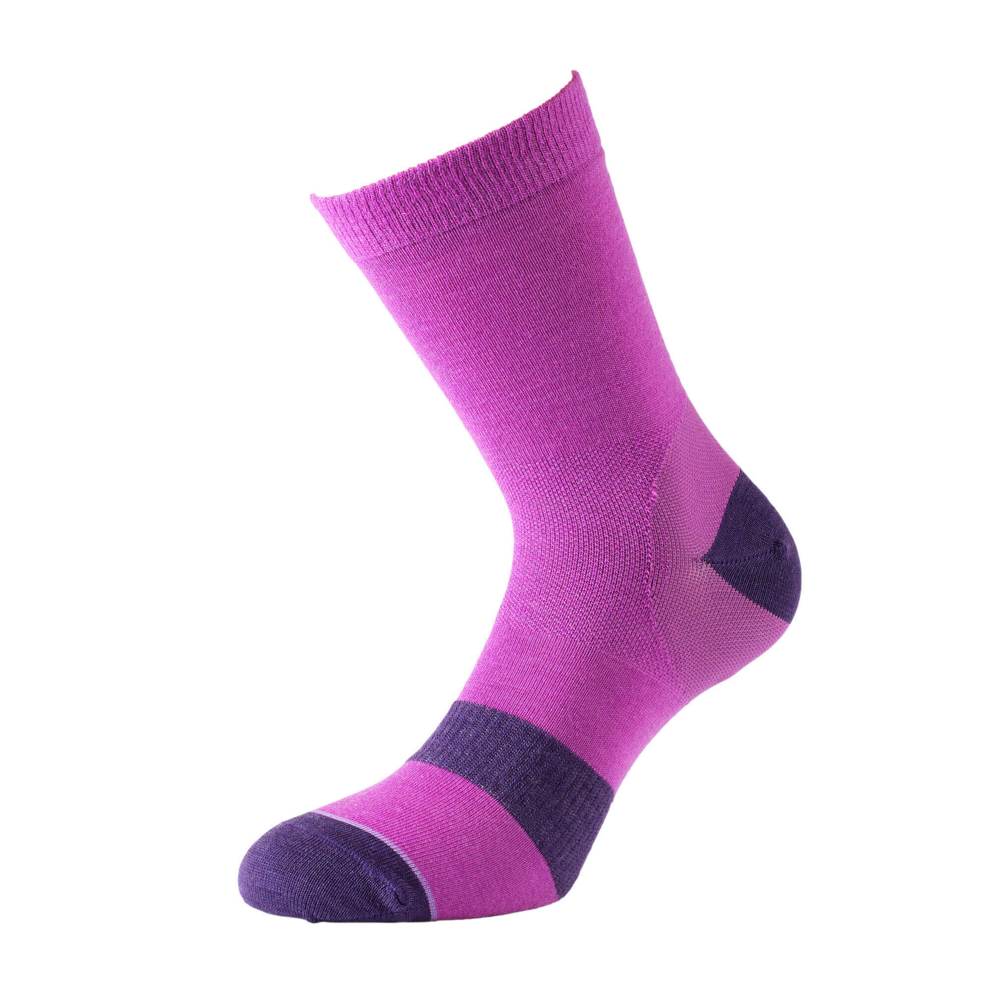 1000 MILE 1000 Mile 1998 Double Layer Fuchsia Approach Sock Ladies
