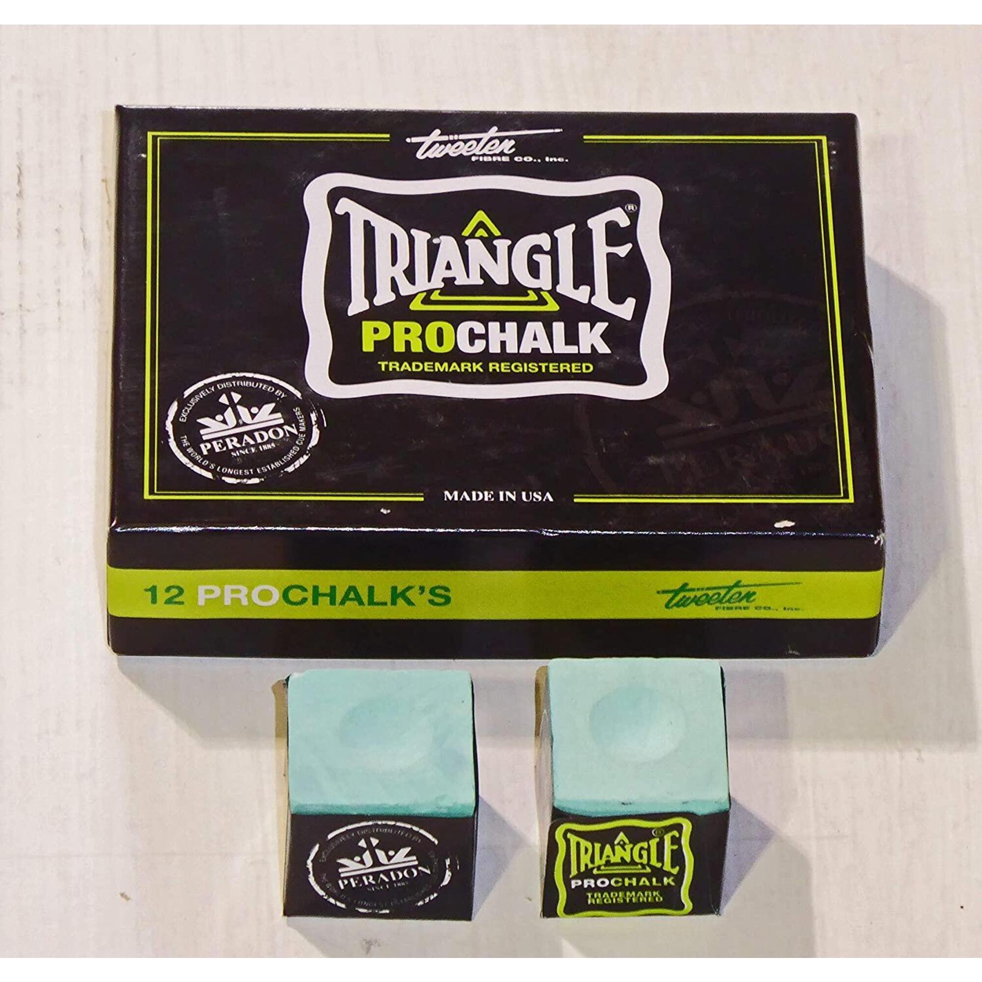 TRIANGLE TRIANGLE PRO CHALK FOR THE SERIOUS PLAYER 2 PIECES