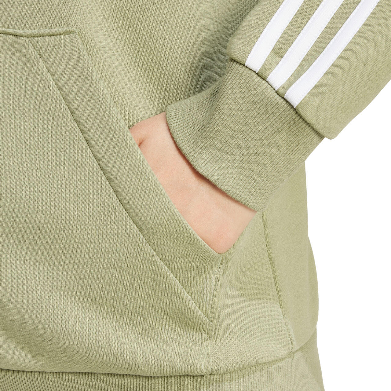 Sudadera Mujer Adidas Essentials 3-Stripes Khaki 5/6