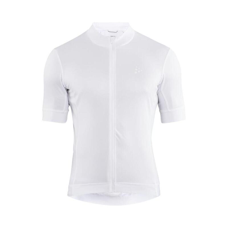 Mens Cycle Essence Short Sleeve Bike Jersey White