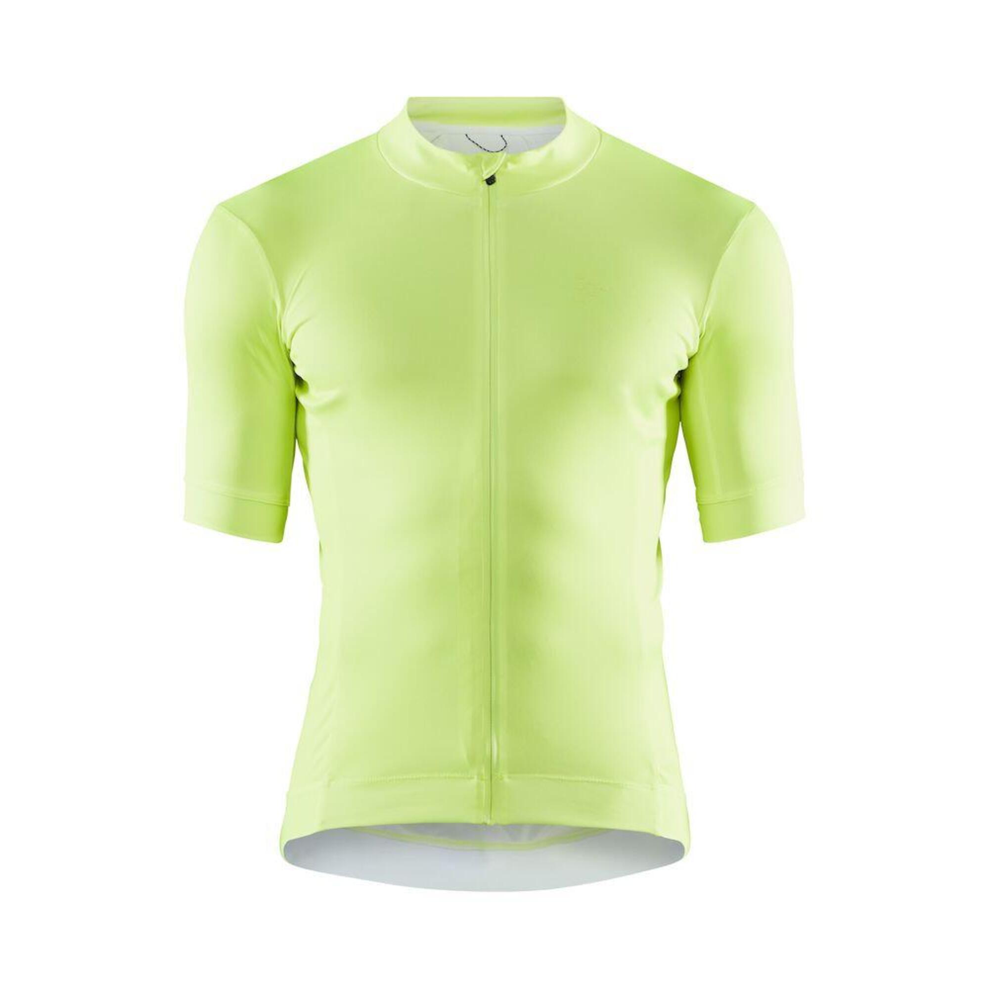 CRAFT Mens Cycle Essence Short Sleeve Bike Jersey Snap