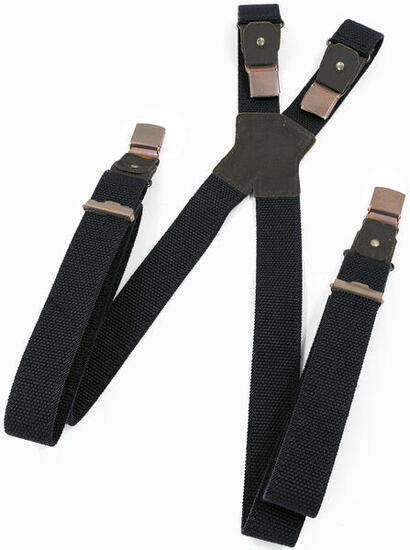 Extra starker Spezialhosenträger | schwarz