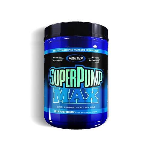Odżywka okołotreningowa Gaspari Nutrition Super Pump Max 640g Blue Raspberry