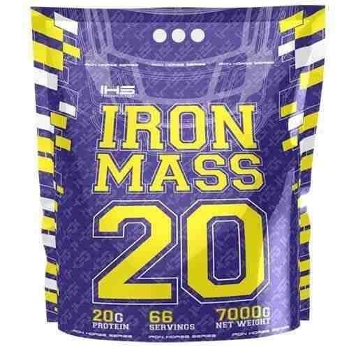 Odżywka na masę (Gainer) Iron Horse  Iron Mass 7000g Vanilla