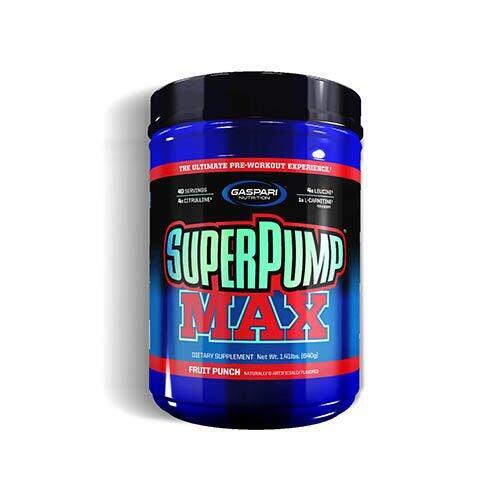 Odżywka okołotreningowa Gaspari Nutrition Super Pump Max 640g Fruit Punch