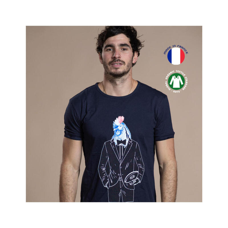 T-shirt manches courtes de rugby homme - Coqstard