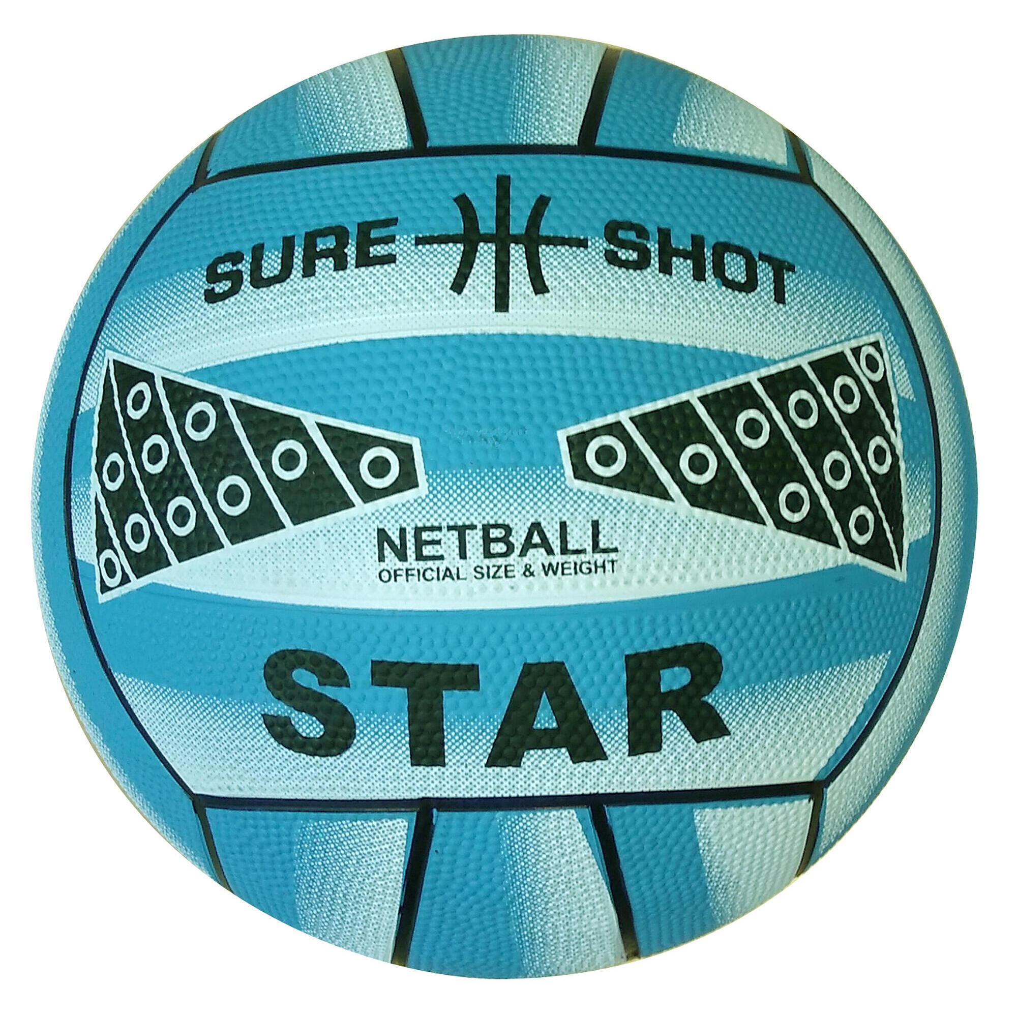 Sure Shot Star Netball size 4 in Blue 1/5