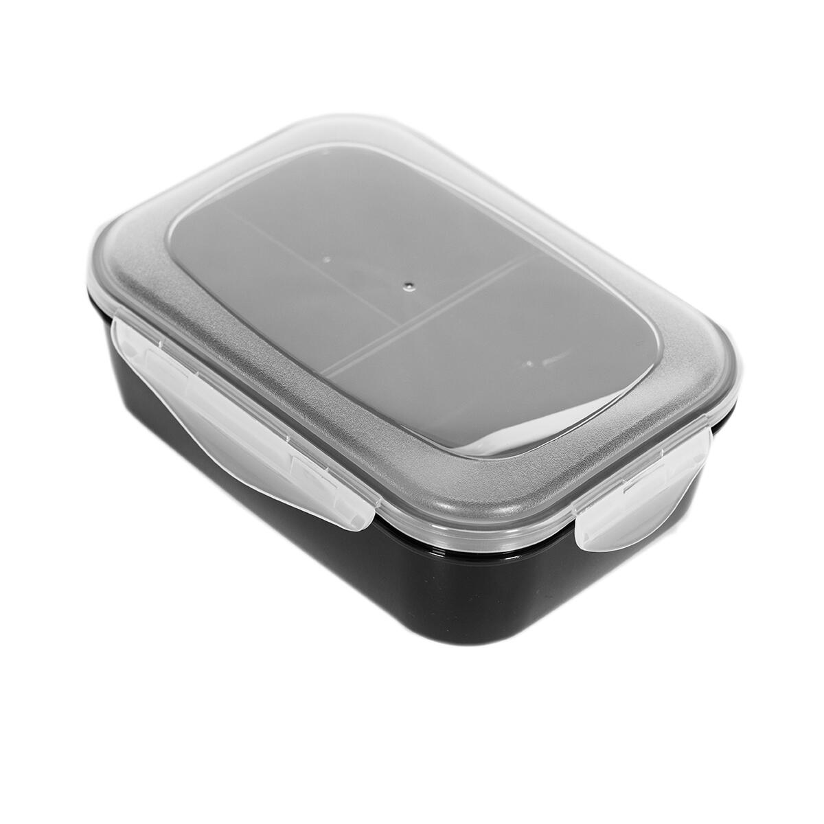 Borsa per Alimenti Fit Prep + 6 Contenitori Black - GymBeam 4/5