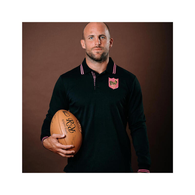 Polo manches longues de rugby homme Scrum