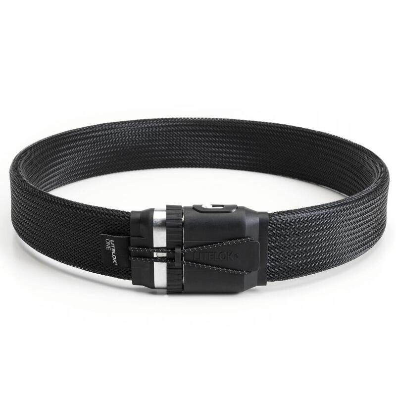 Litelok One 100 Wearable Cycle Lock Sold Secure - Crow Black