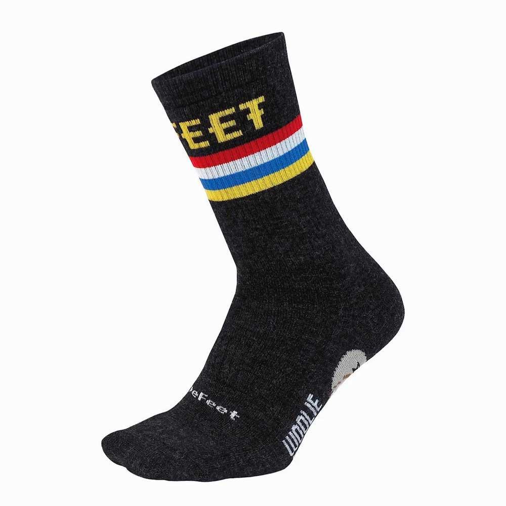 DEFEET DeFeet Woolie Boolie Podium 6" Socks - Charcoal