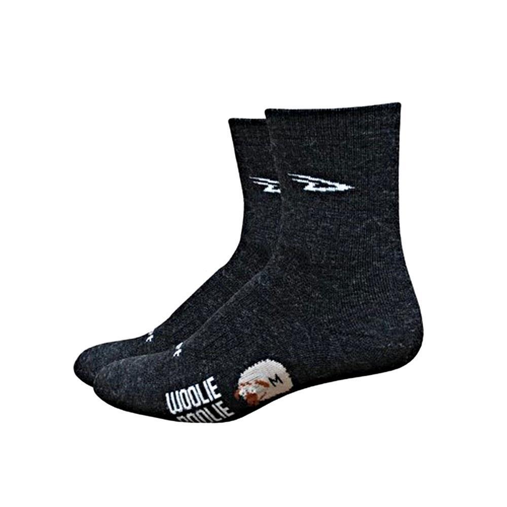 DeFeet Woolie Boolie 4" Socks - Charcoal 1/1